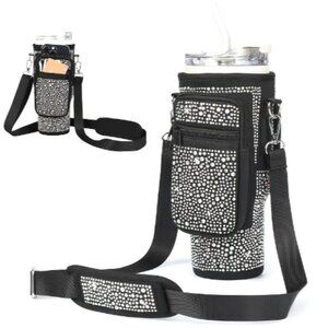 Glam Goth Bling Bling  Drink Cup carrier holder